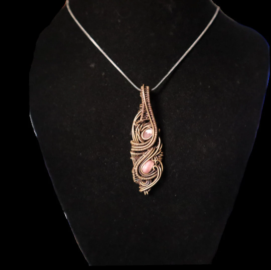 Rhodochrosite Pendant